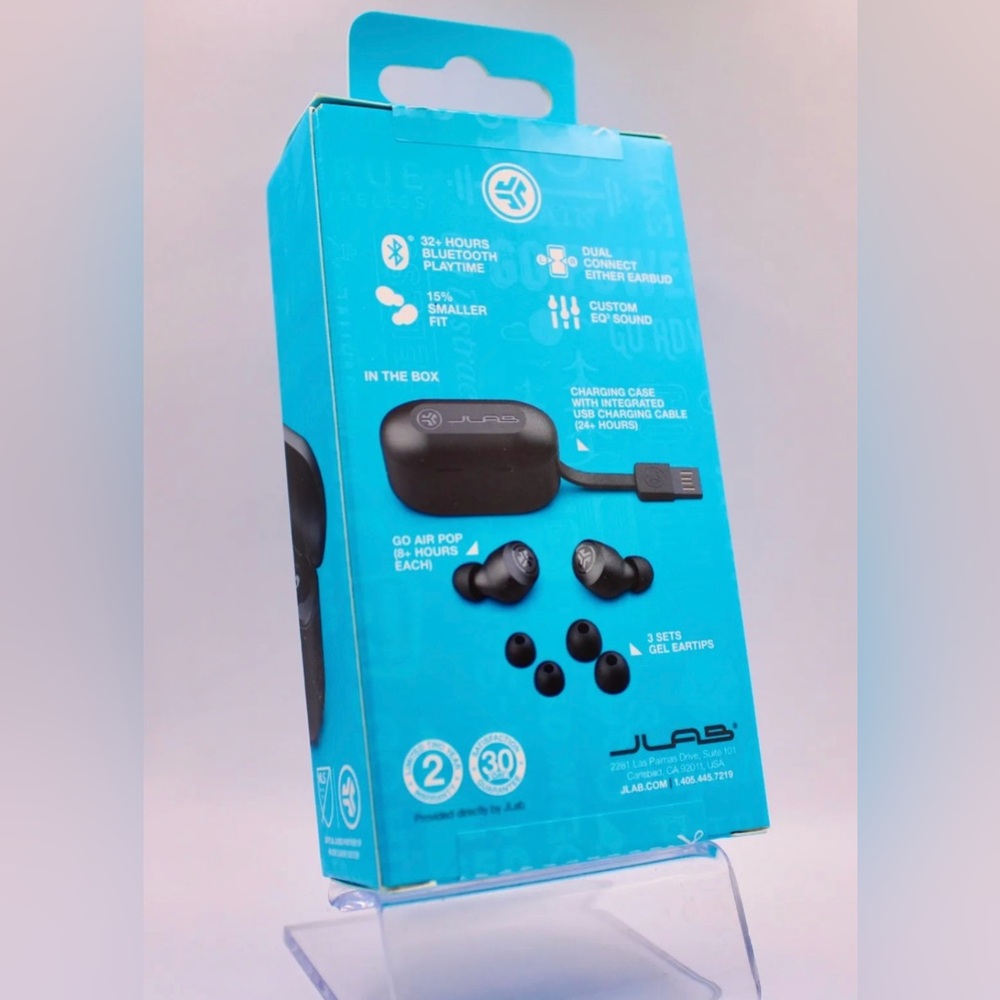 JLAB GO POP WIRELESS EARBUDS